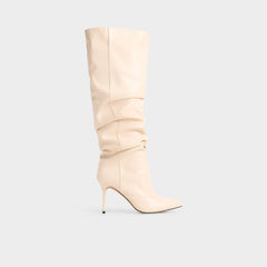 Aldo Daroba in Cream - Over-the-knee boot, Stiletto heel