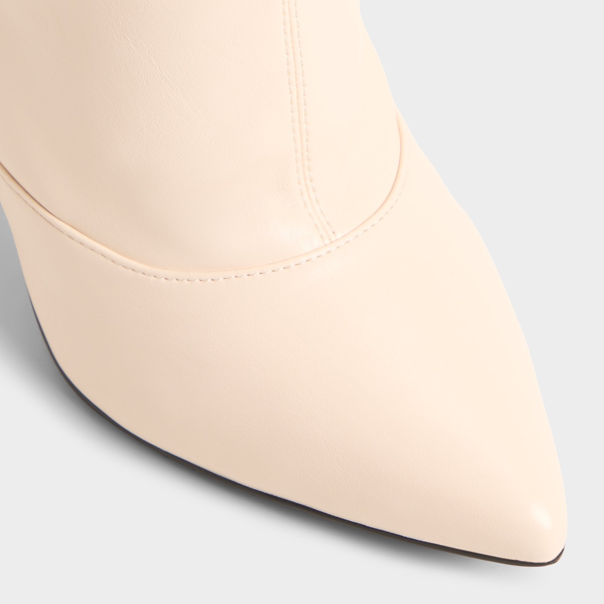 Aldo Daroba in Cream - Over-the-knee boot, Stiletto heel