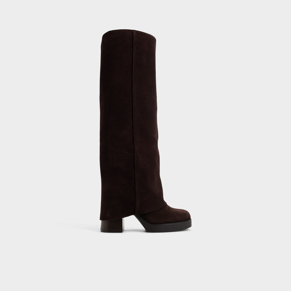 Aldo Maeveh in Dark Brown - Knee-high boot, Platform