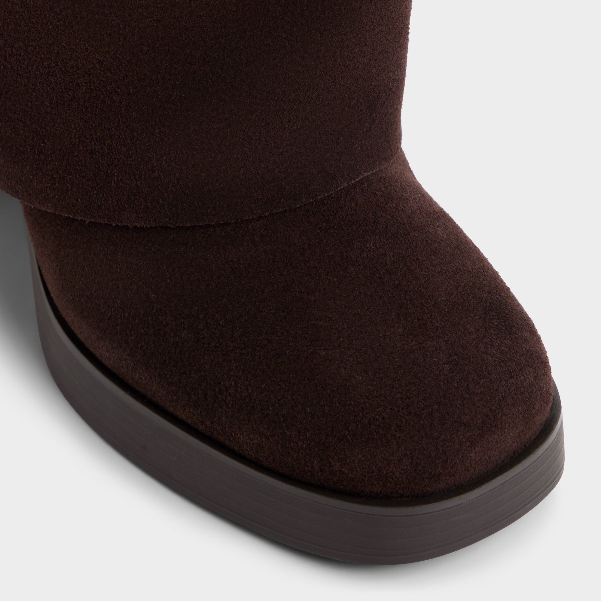 Aldo Maeveh in Dark Brown - Knee-high boot, Platform