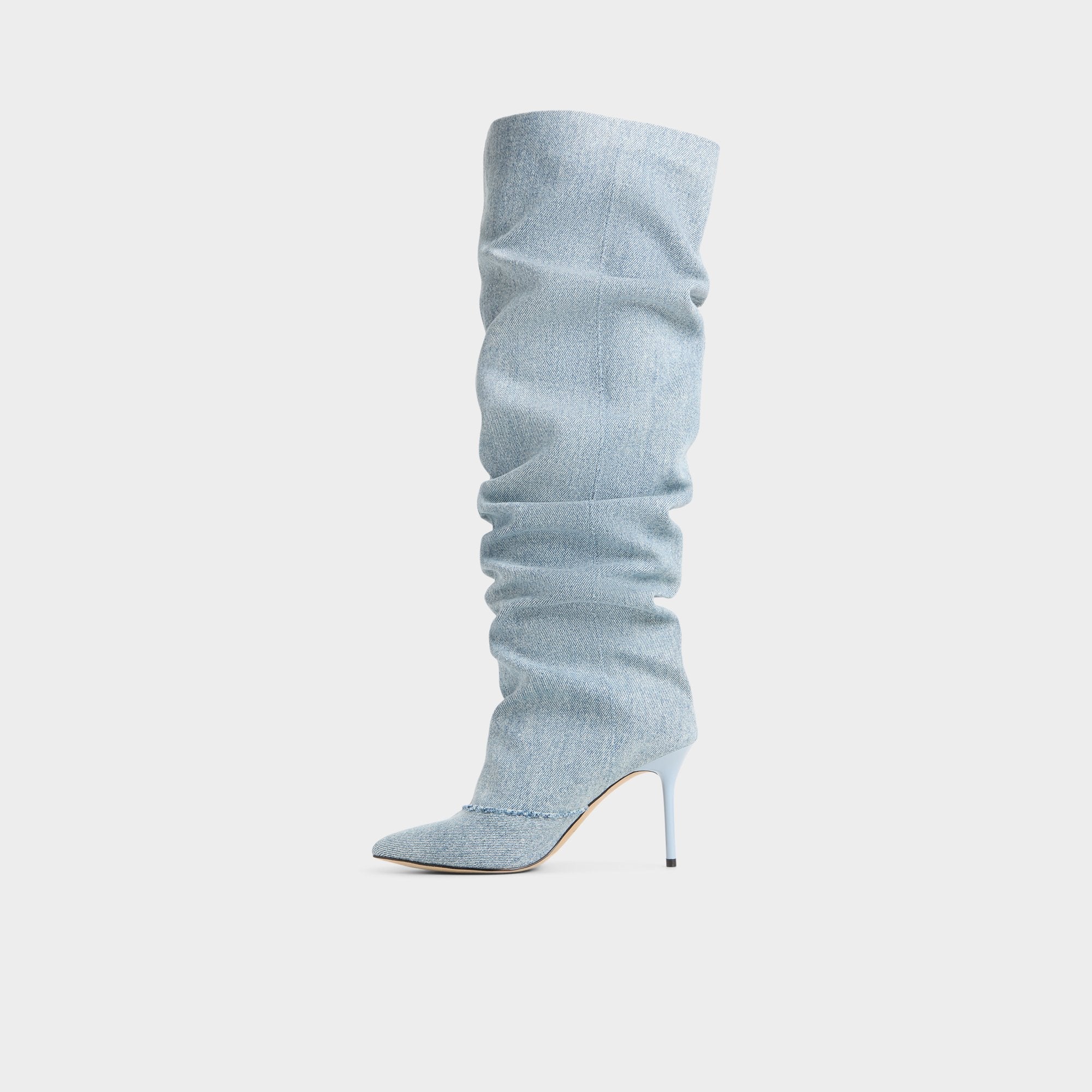 Aldo Daroba in Denim - Over-the-knee boot, Stiletto heel