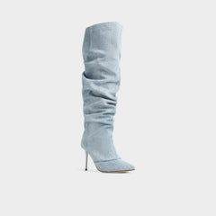 Aldo Daroba in Denim - Over-the-knee boot, Stiletto heel