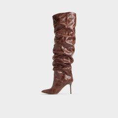 Aldo Daroba in Dark Brown - Over-the-knee boot, Stiletto heel