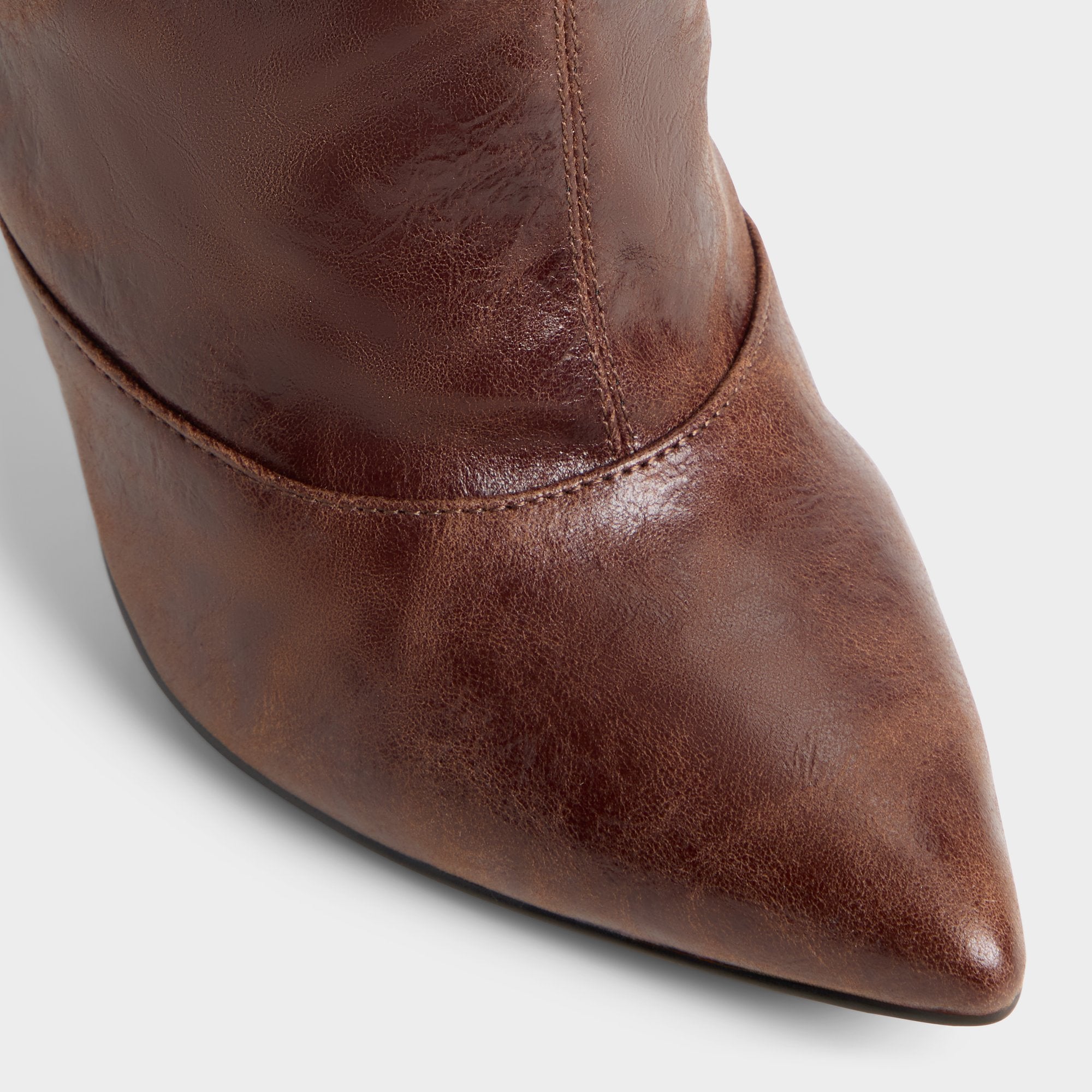 Aldo Daroba in Dark Brown - Over-the-knee boot, Stiletto heel