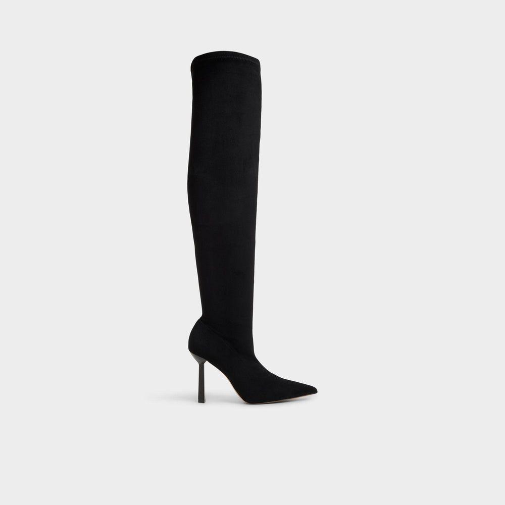 Aldo Caldan in Black - Over-the-knee boot, Stiletto heel