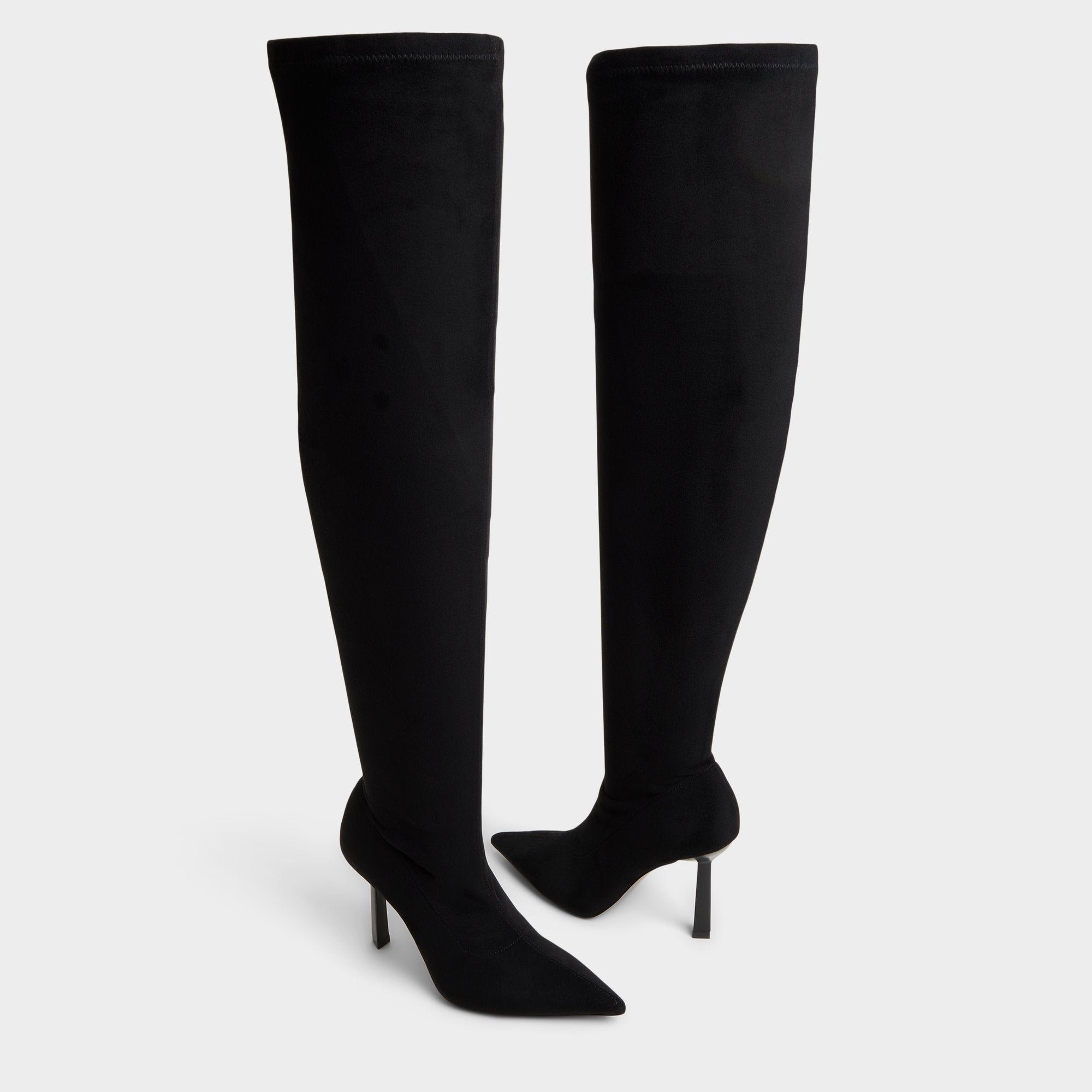 Aldo Caldan in Black - Over-the-knee boot, Stiletto heel