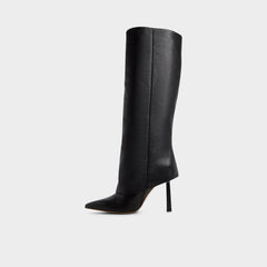 Aldo Lenoria in Black - Knee-high boot, Stiletto heel