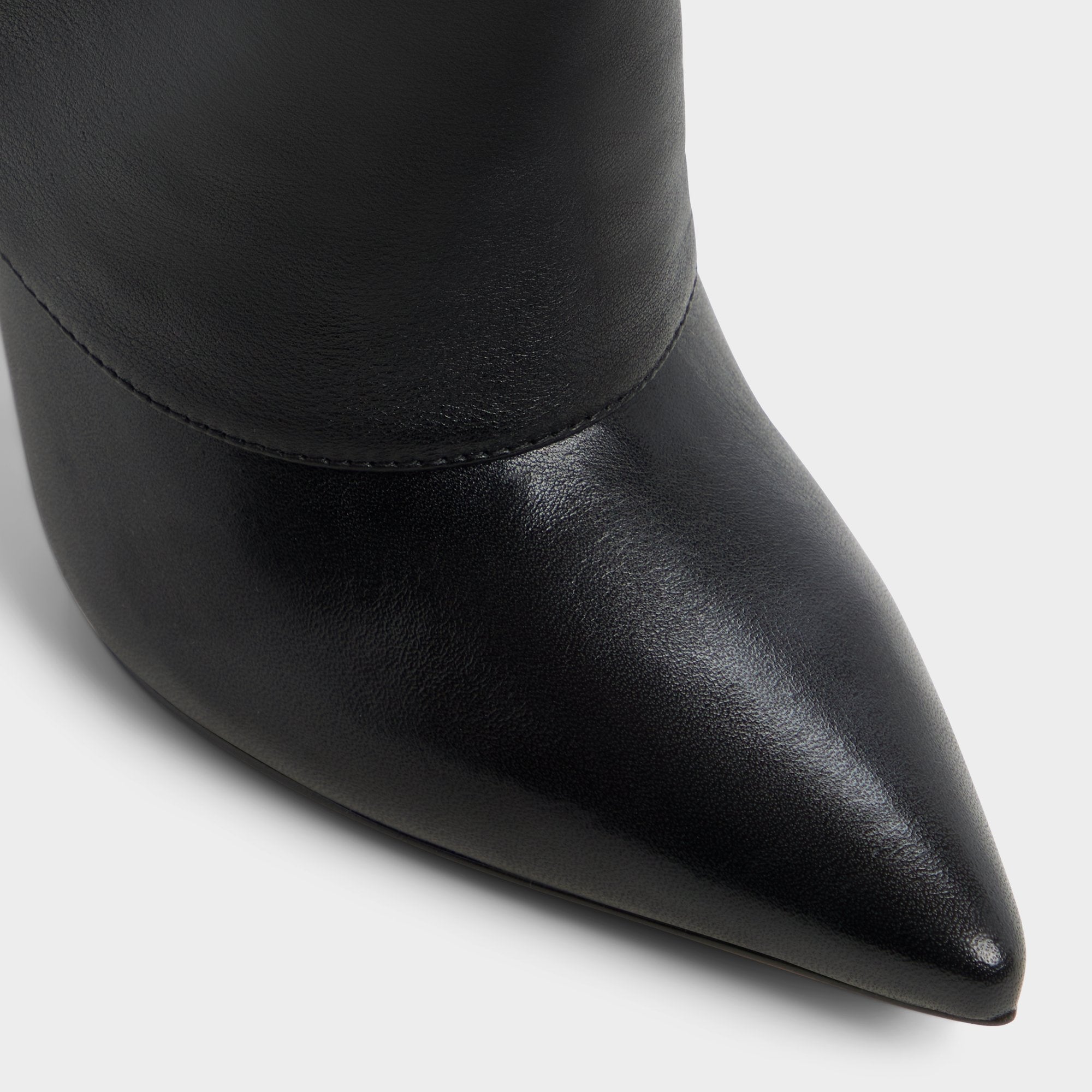 Aldo Lenoria in Black - Knee-high boot, Stiletto heel