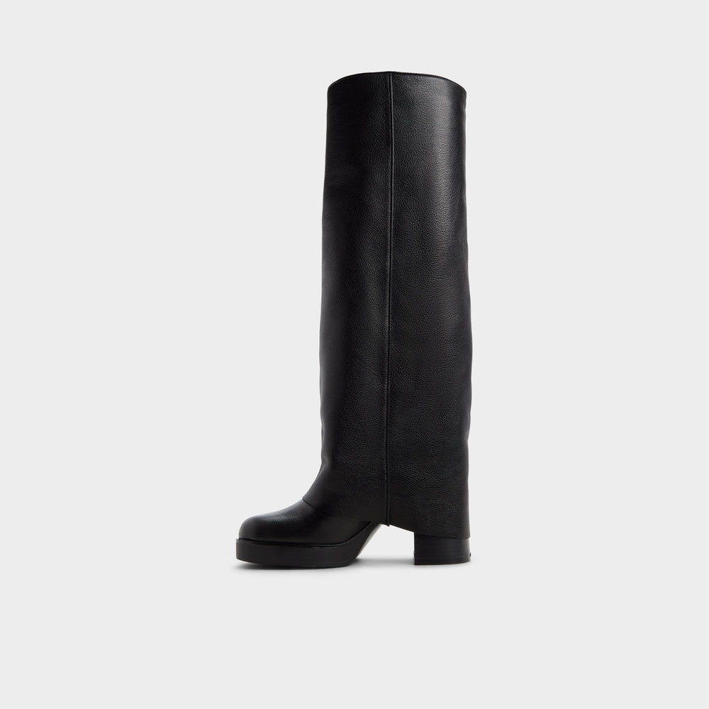 Aldo Maeveh in Black - Knee-high boot, Platform