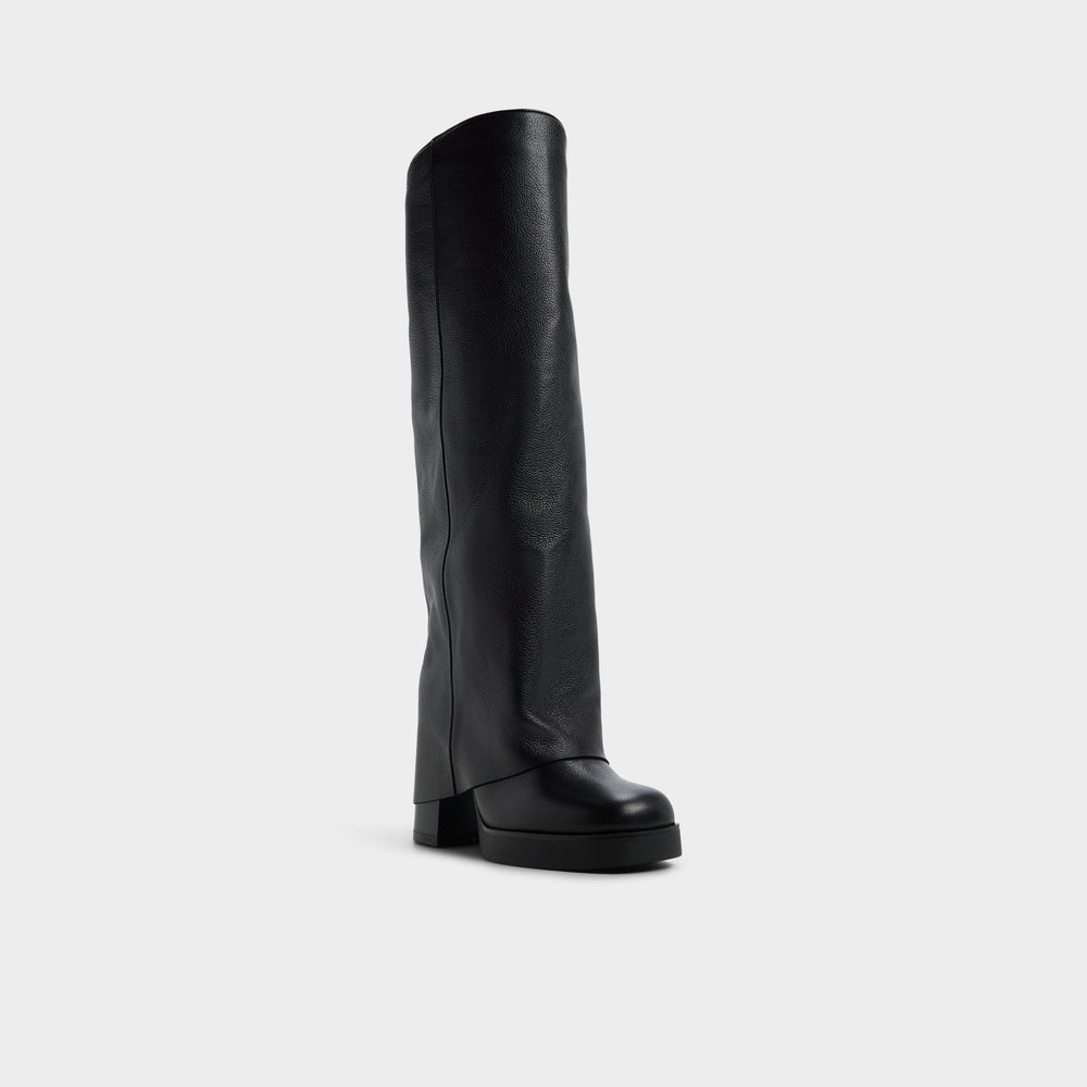 Aldo Maeveh in Black - Knee-high boot, Platform