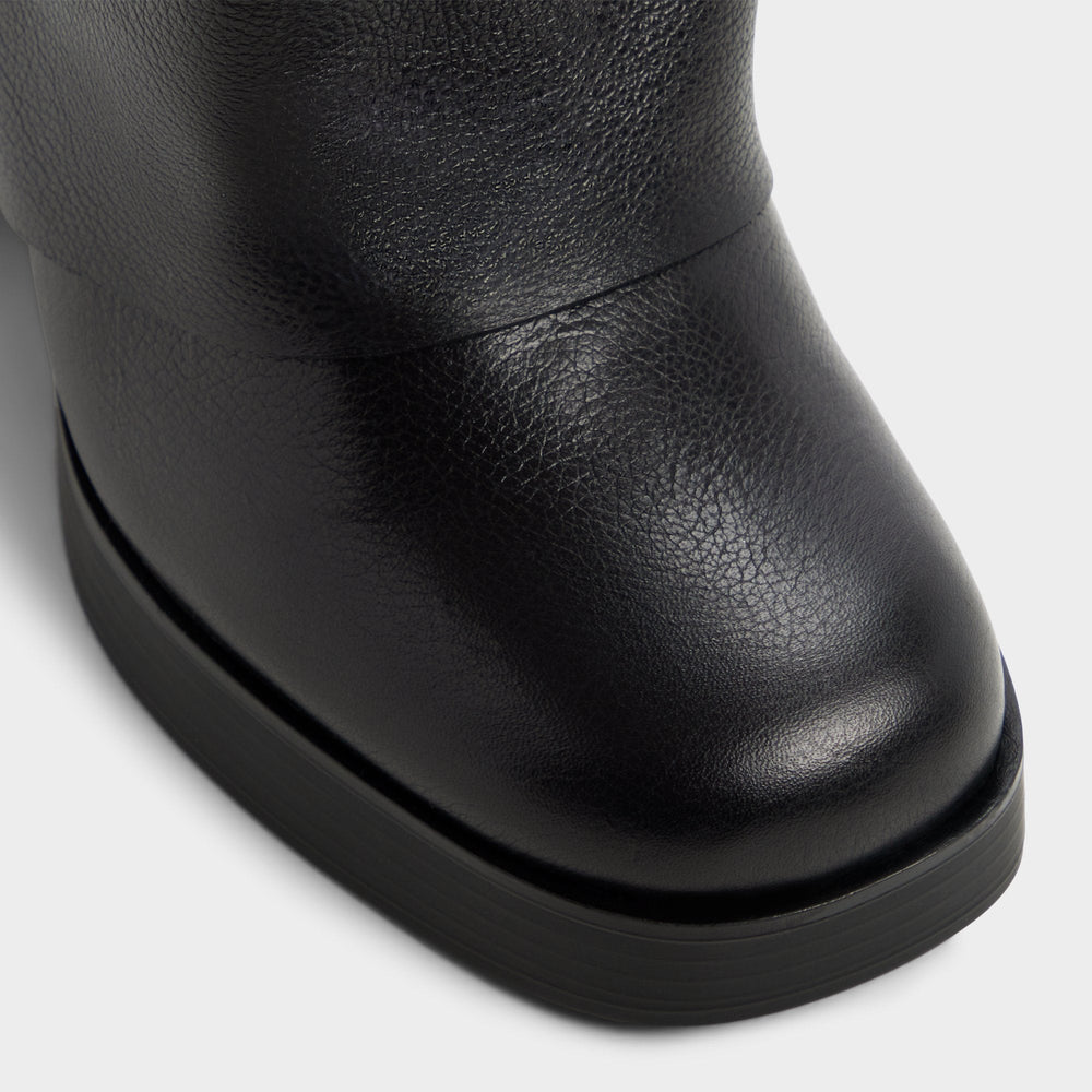 Aldo Maeveh in Black - Knee-high boot, Platform