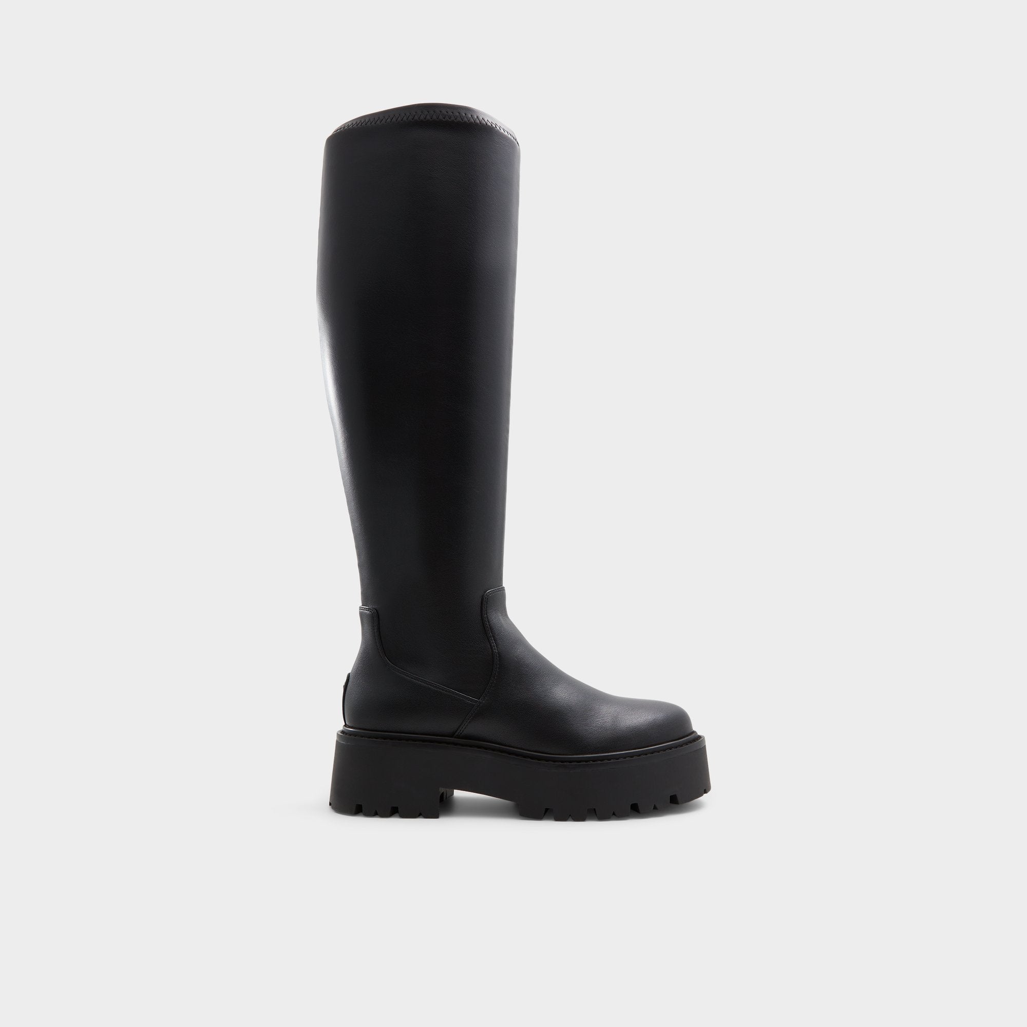 Aldo Carelden in Wc Black - Knee-high boot, Lug sole
