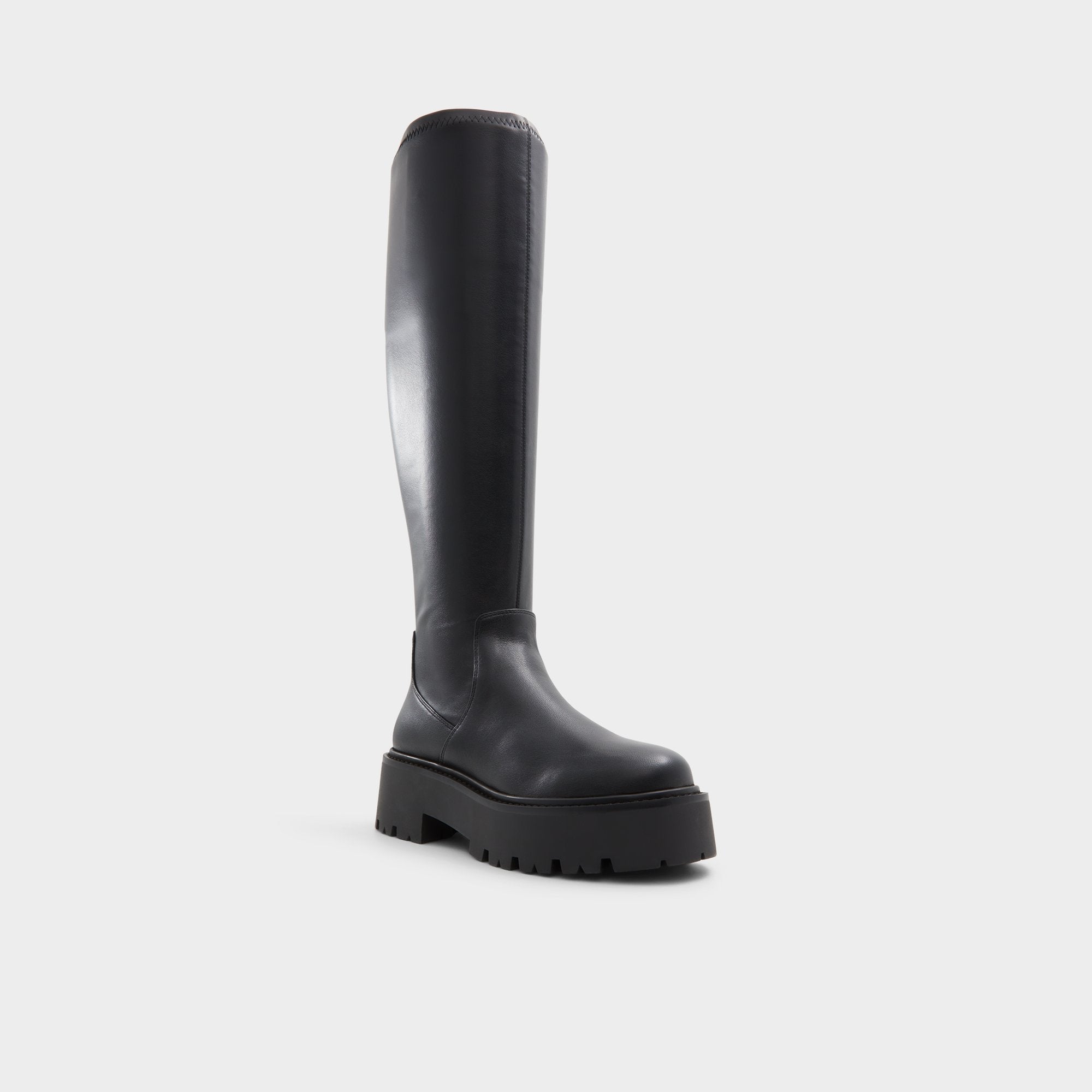 Aldo Carelden in Wc Black - Knee-high boot, Lug sole