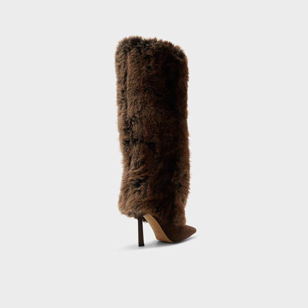 Aldo Lennore in Dark Brown 14163383 - Knee-high boot, Stiletto heel