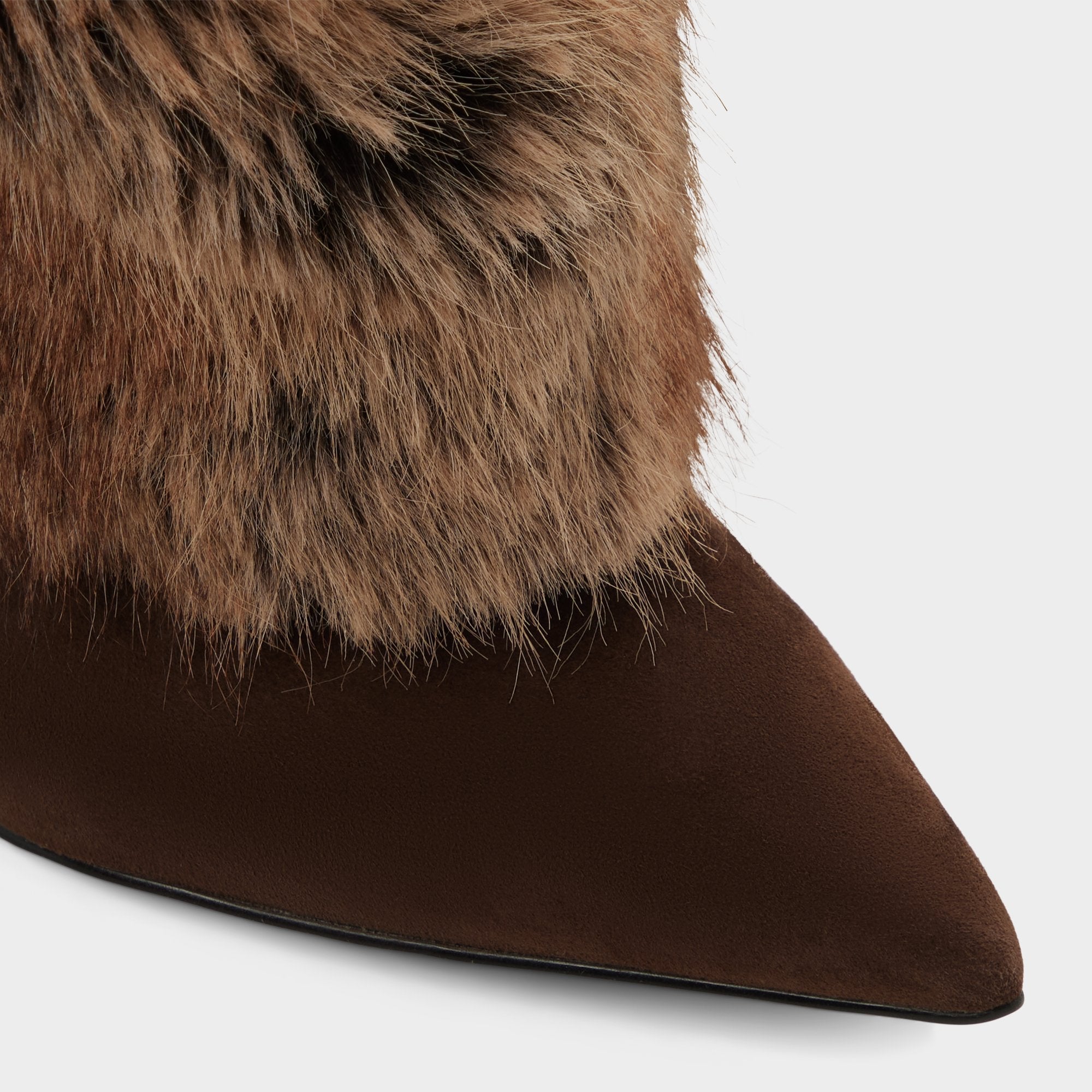 Aldo Lennore in Dark Brown 14163383 - Knee-high boot, Stiletto heel
