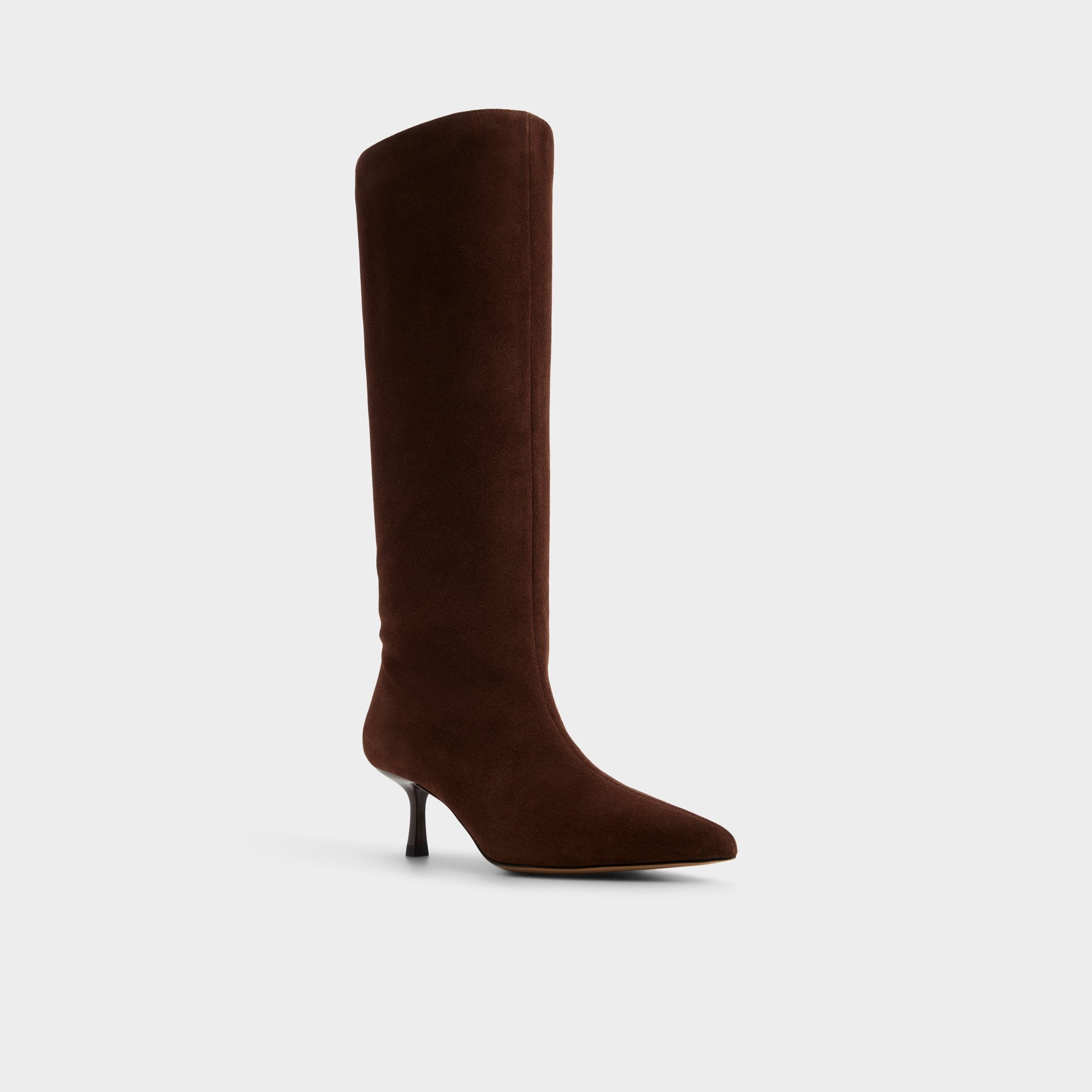 Aldo Selora in Dark Brown - Knee-high boot, Stiletto heel