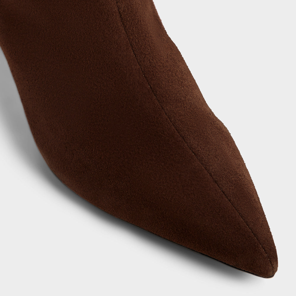 Aldo Selora in Dark Brown - Knee-high boot, Stiletto heel