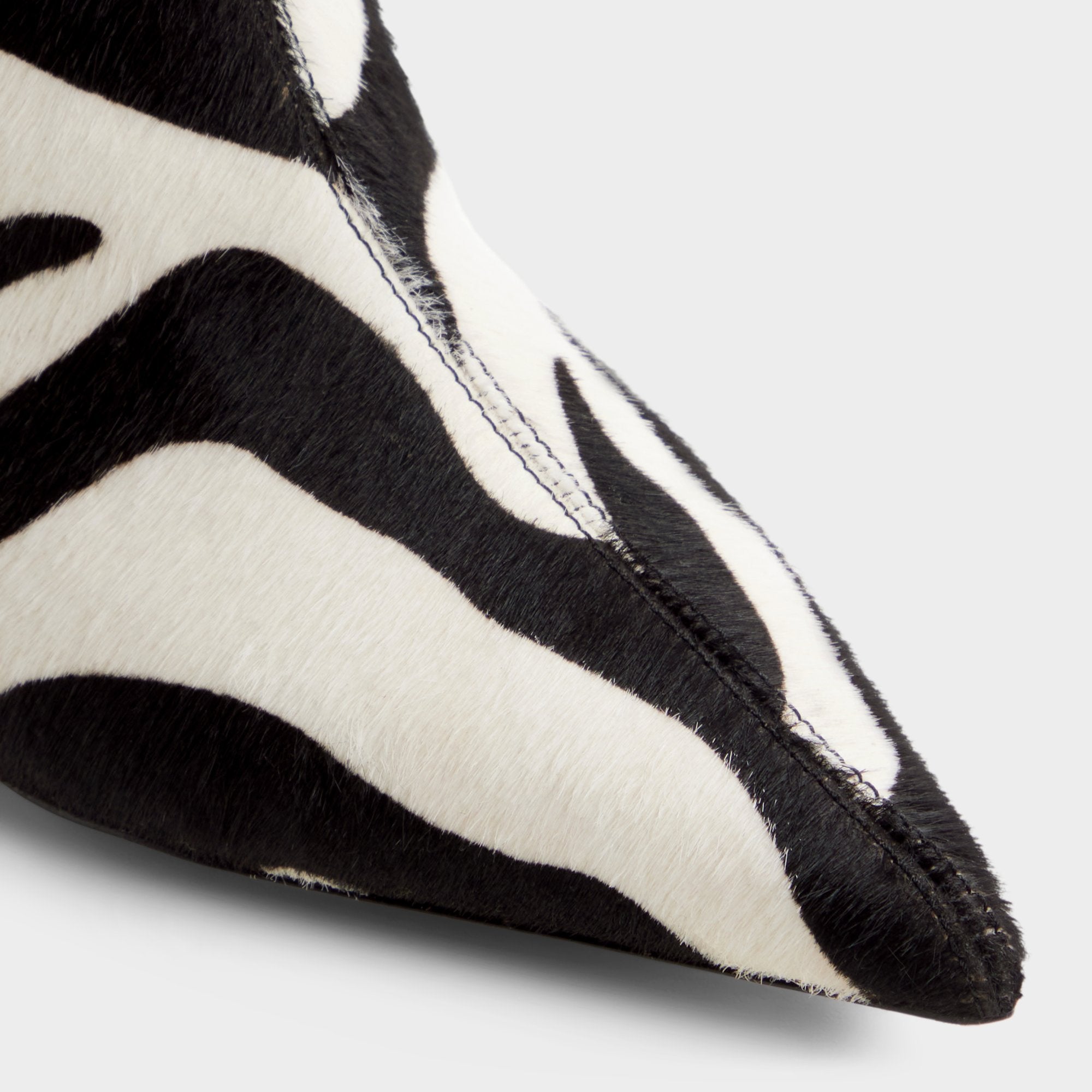 Aldo Gabelia in White Black - Knee-high boot, Kitten heel