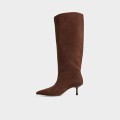 Aldo Selora in Wc Dark Brown - Knee-high boot, Stiletto heel