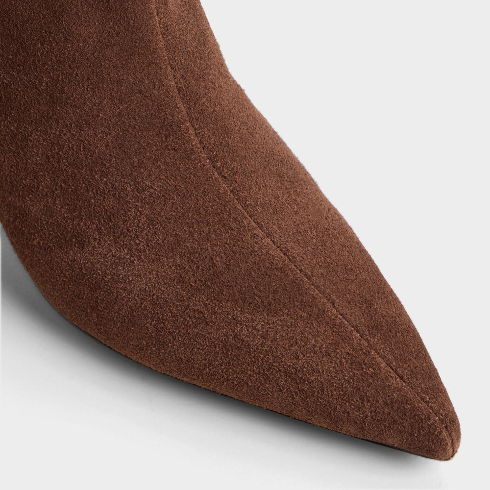 Aldo Selora in Wc Dark Brown - Knee-high boot, Stiletto heel