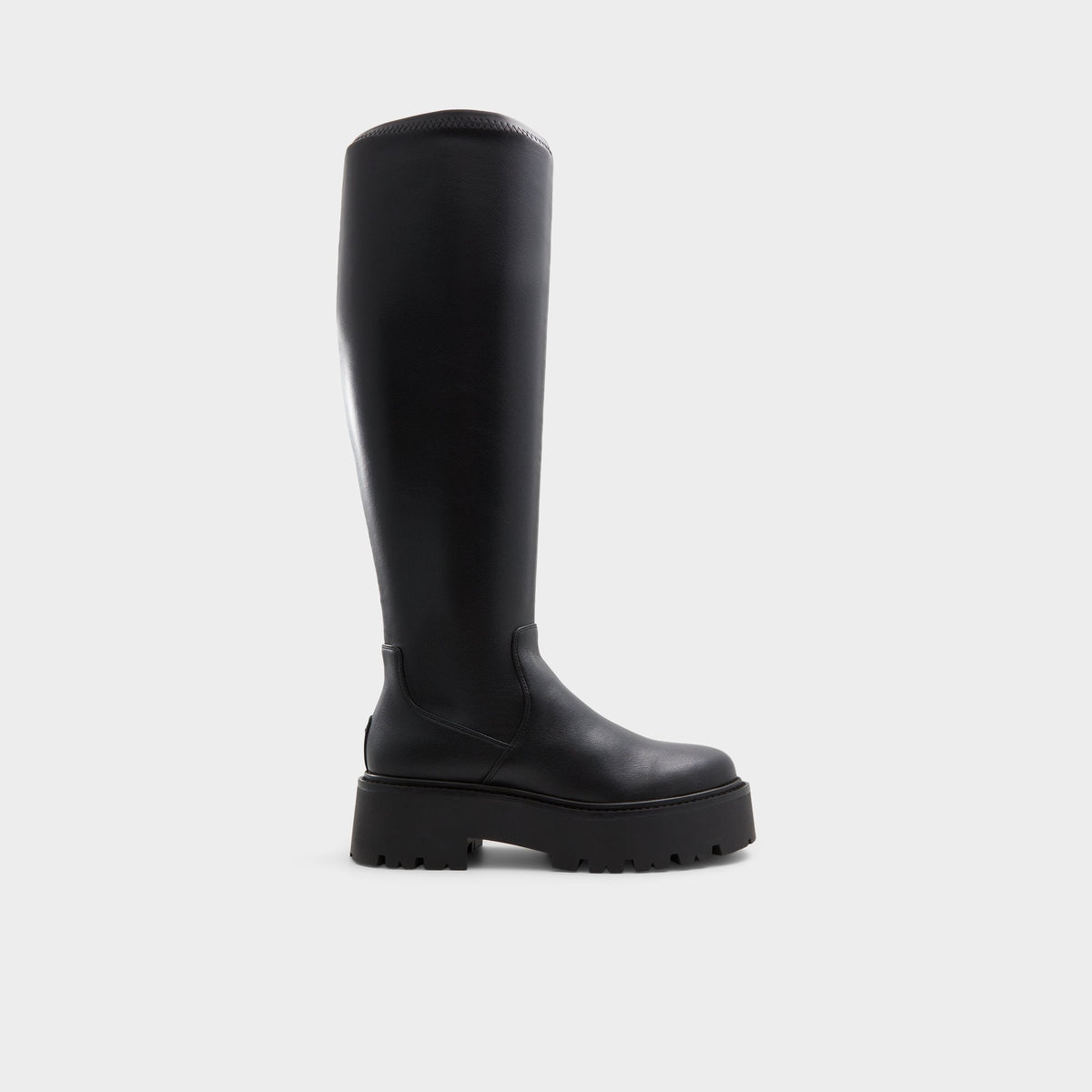 Aldo Carelden Black Women's Tall Boots - Knee-high boot, Lug sole