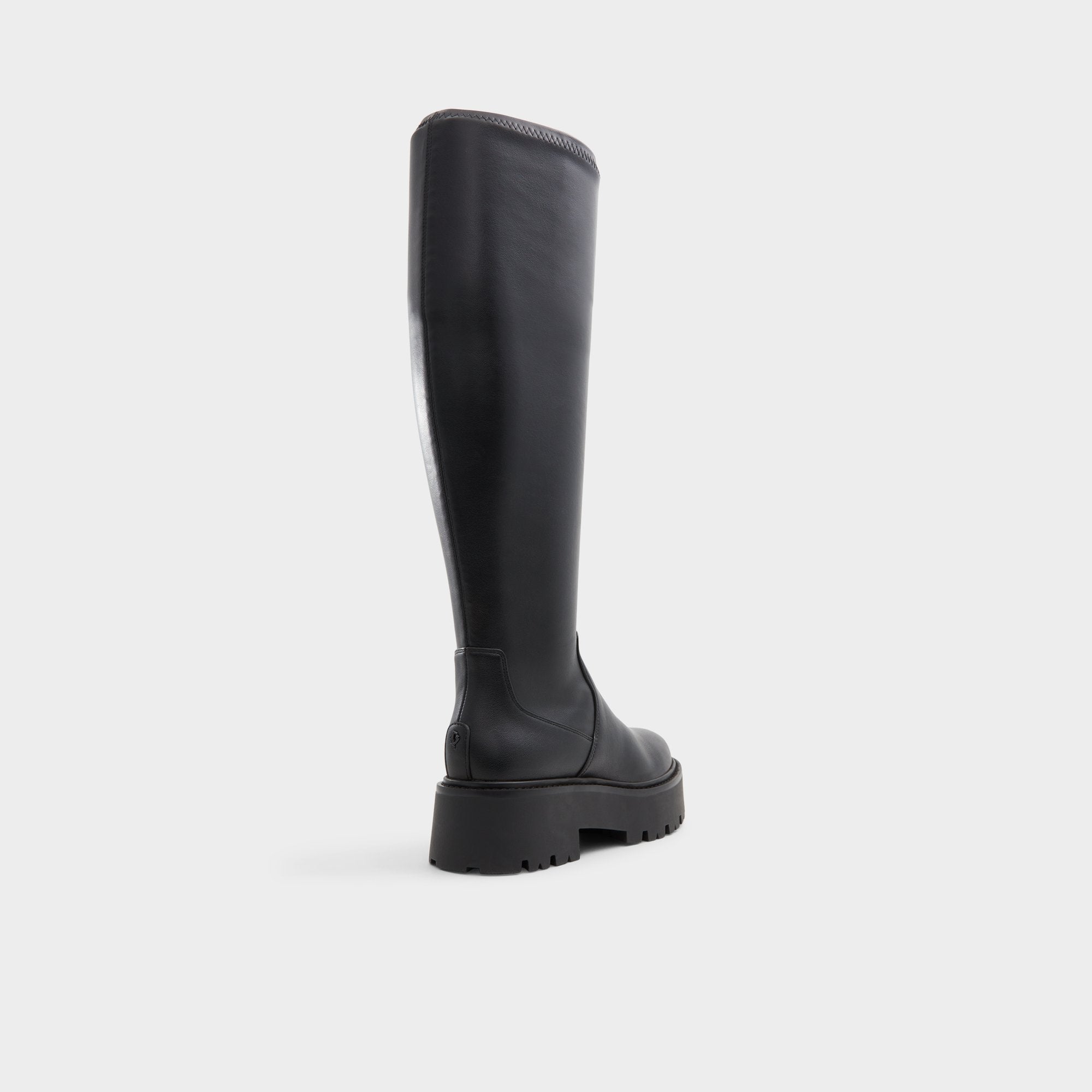 Aldo Carelden Black Women's Tall Boots - Knee-high boot, Lug sole