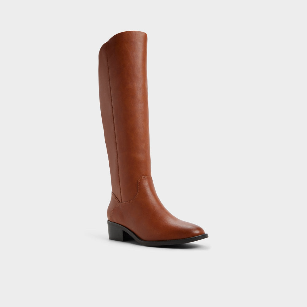 Aldo Kaydienh in Medium Brown - Knee-high boot, Block heel