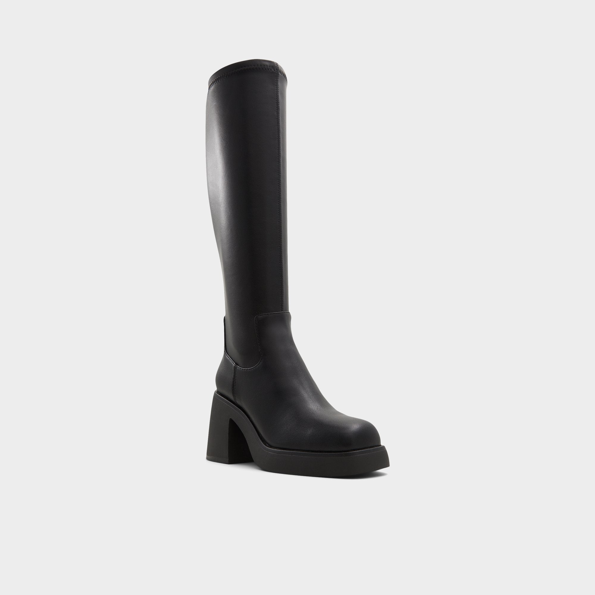 Aldo Auster Black Women's Tall Boots - Knee-high boot, Platform