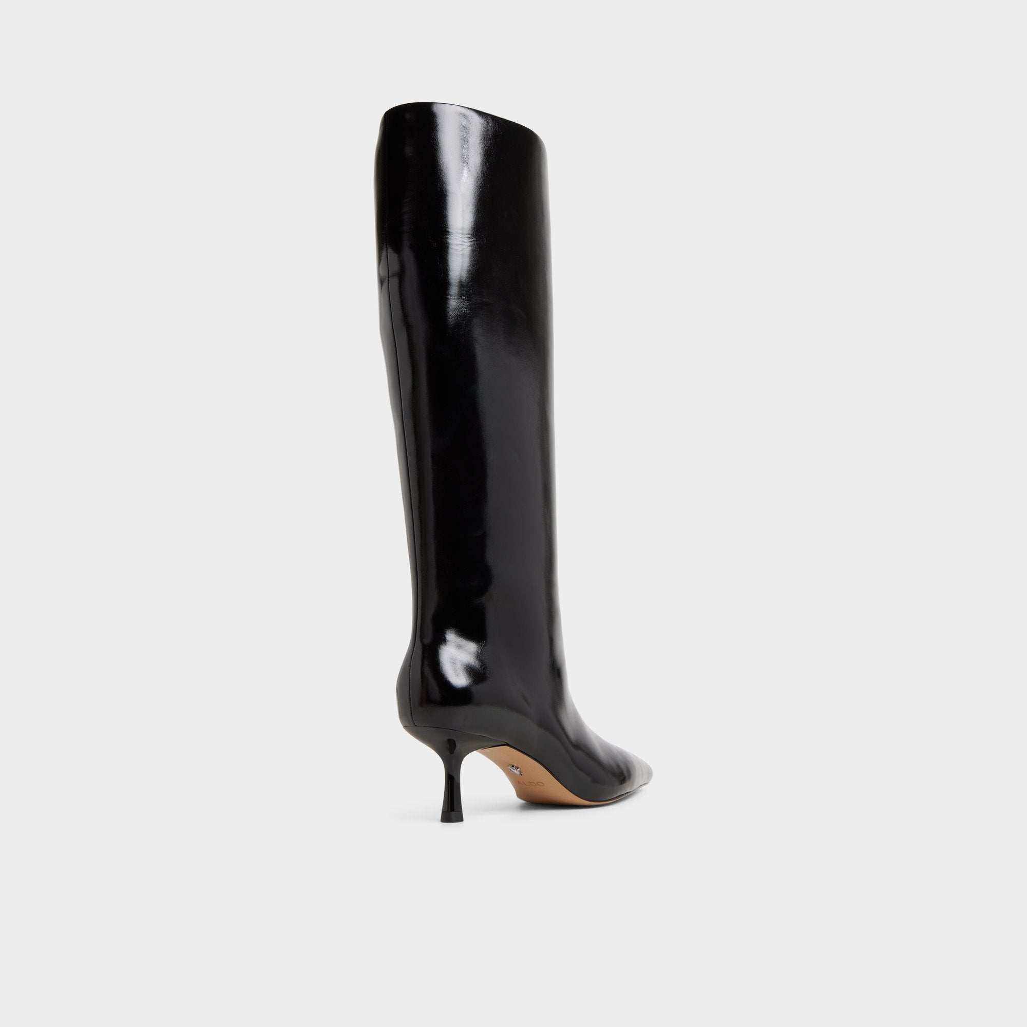 Aldo Selora Black Women's Tall Boots - Knee-high boot, Stiletto heel