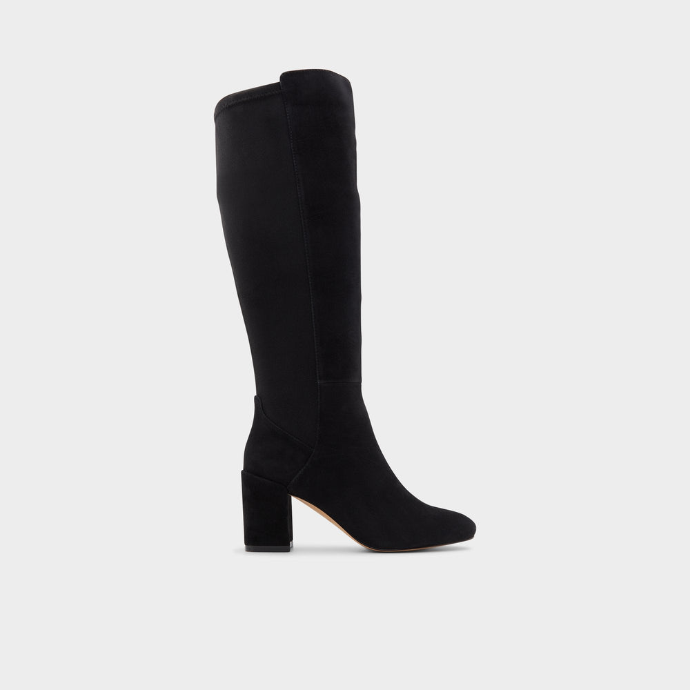 Aldo Satori in Other Black - Knee-high boot, Block heel
