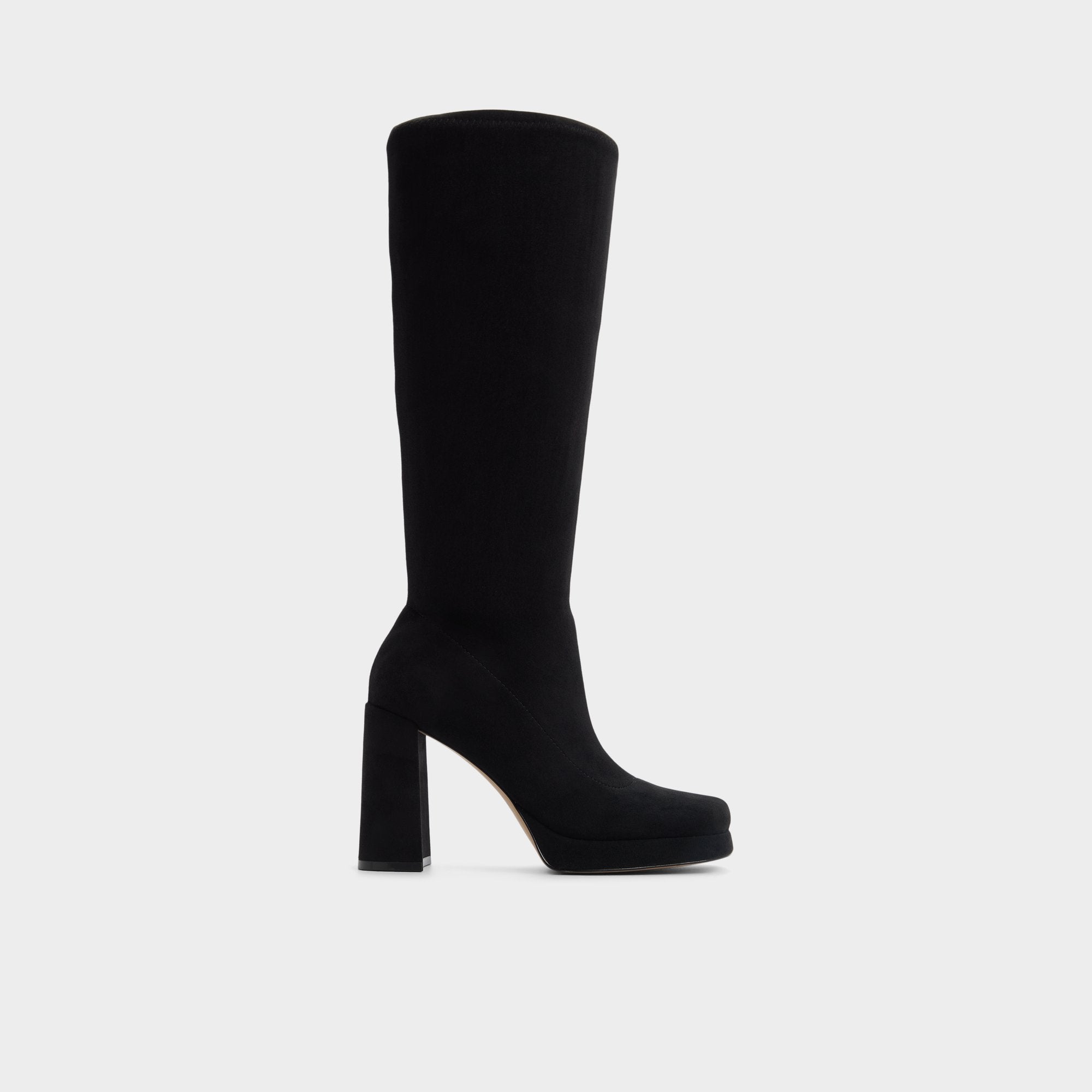 Aldo Gisselle in Black - Knee-high boot, Platform