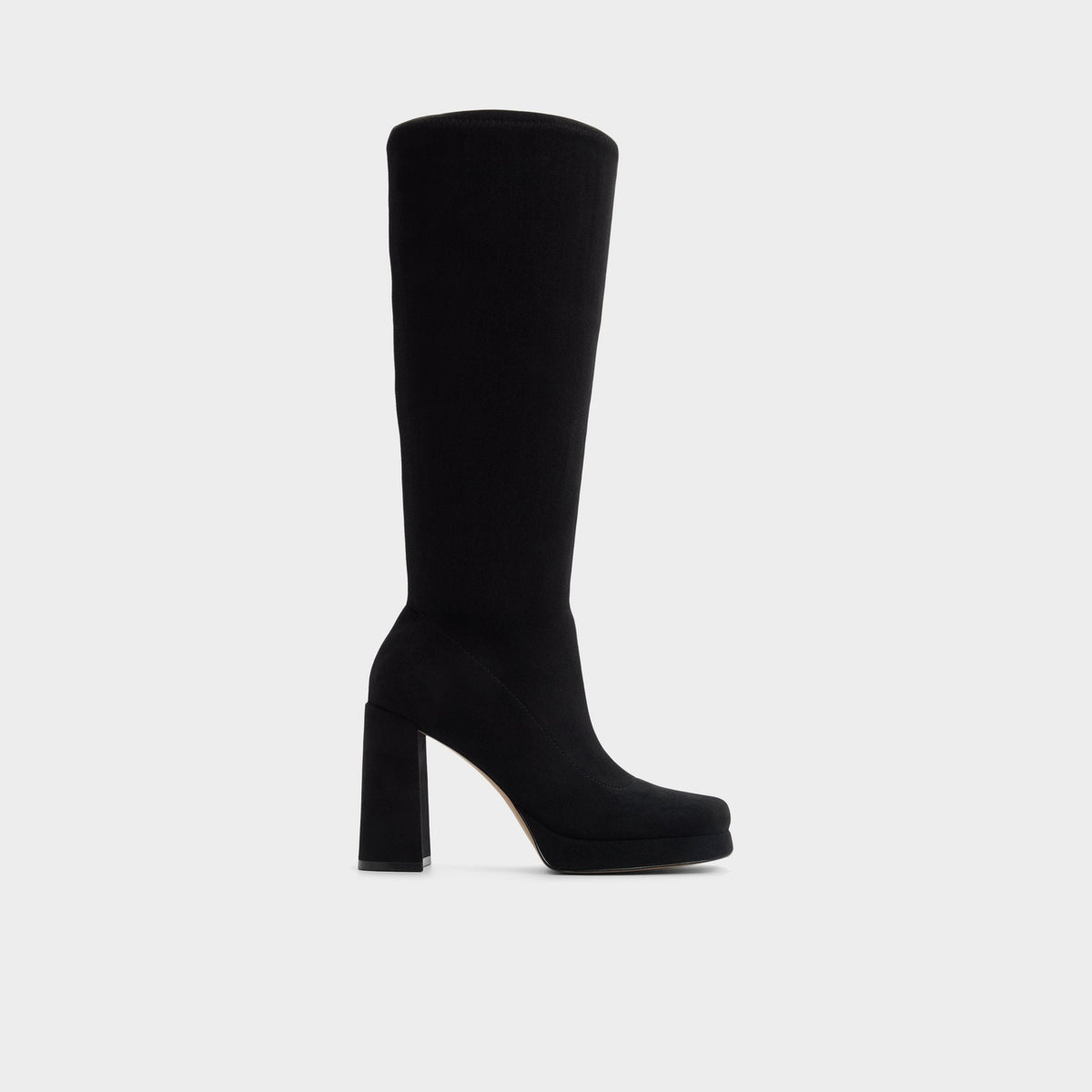Aldo Gisselle in Black - Knee-high boot, Platform