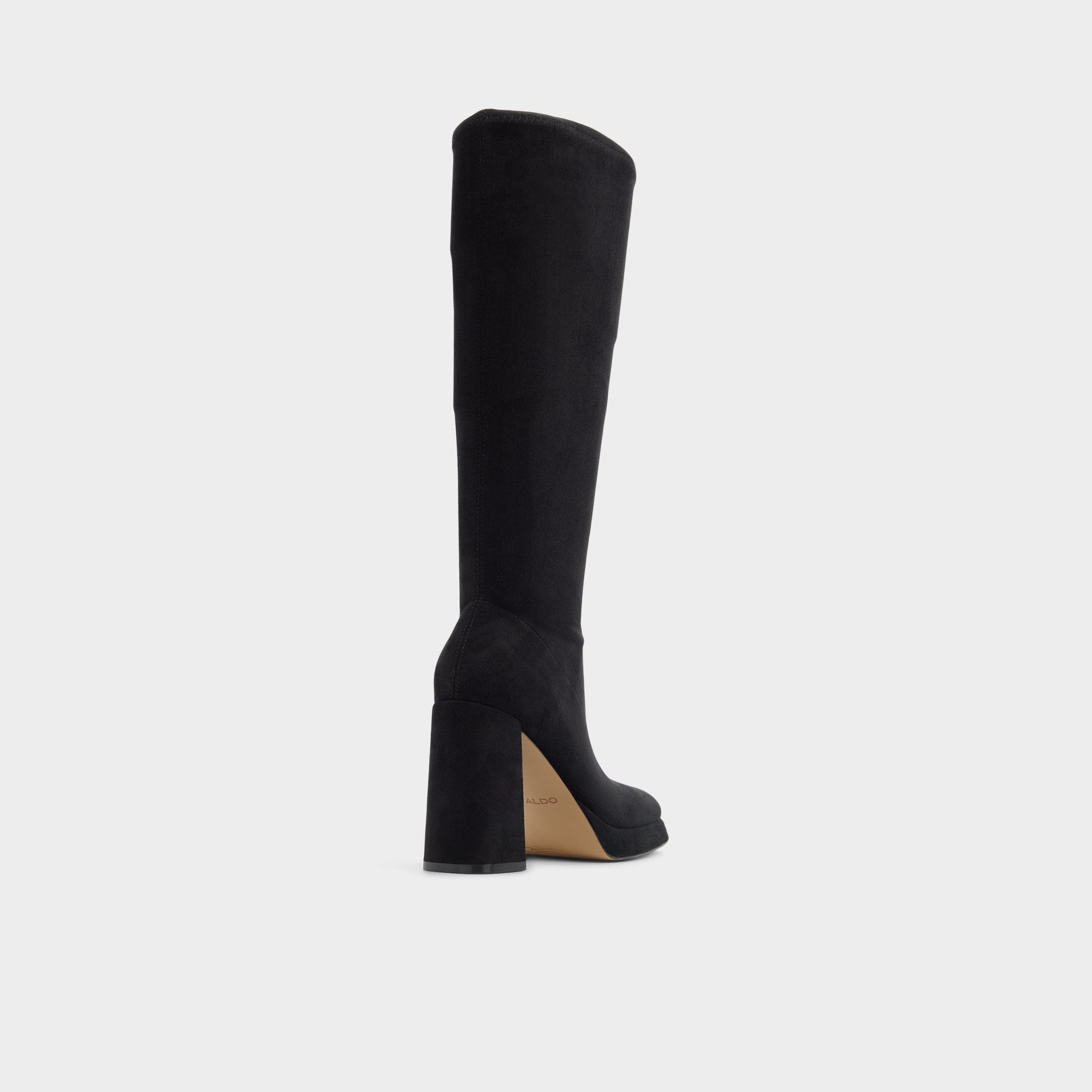 Aldo Gisselle in Black - Knee-high boot, Platform