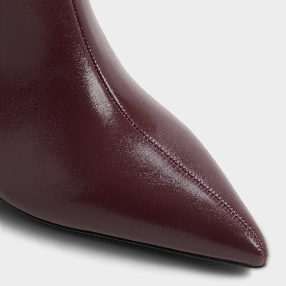Aldo Selora in Burgundy - Knee-high boot, Stiletto heel