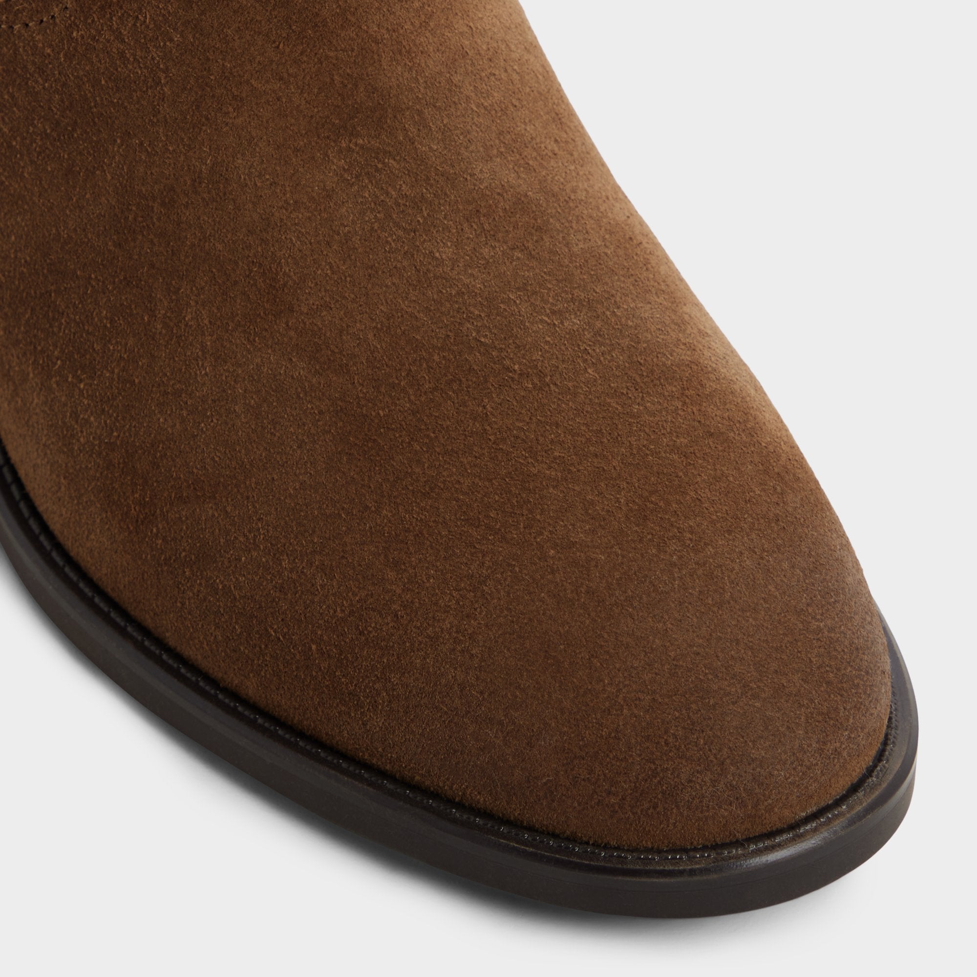 Aldo Kaydia in Dark Brown - Knee-high western boot, Block heel