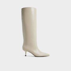 Aldo Selora in Cream 14166956 - Knee-high boot, Stiletto heel
