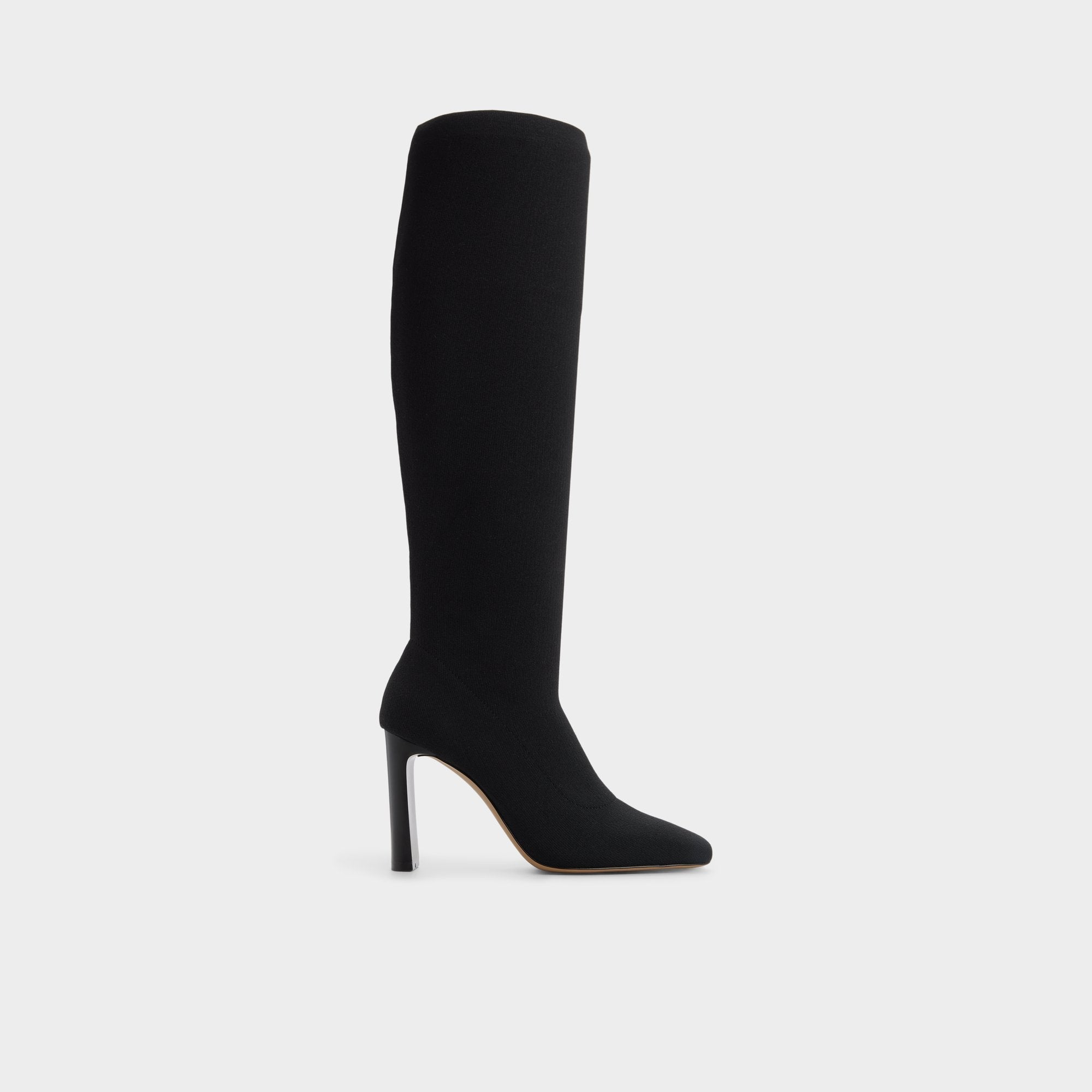 Aldo Lennora in Black - Knee-high boot, Stiletto heel