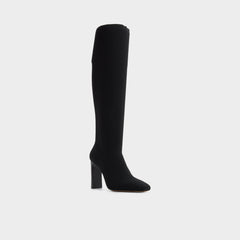 Aldo Lennora in Black - Knee-high boot, Stiletto heel