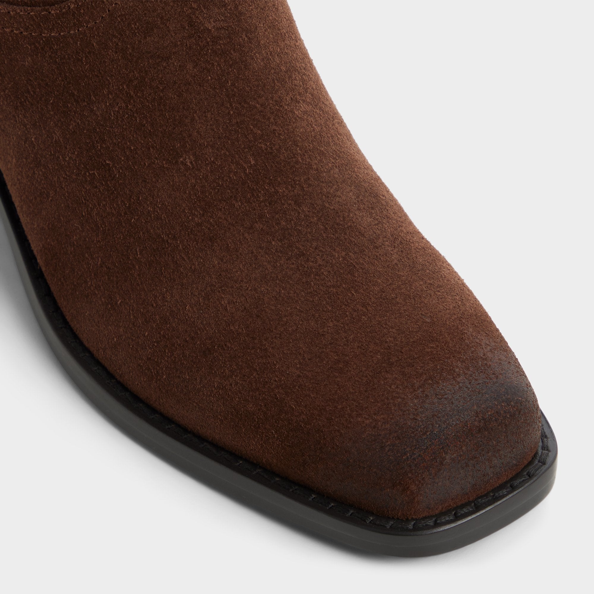 Aldo Emberlyn in Dark Brown 14163446 - Knee-high western boot, Cup sole