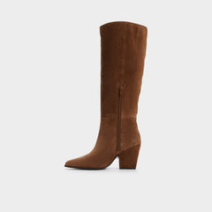 Aldo Kaelya in Dark Brown - Knee-high boot, Block heel