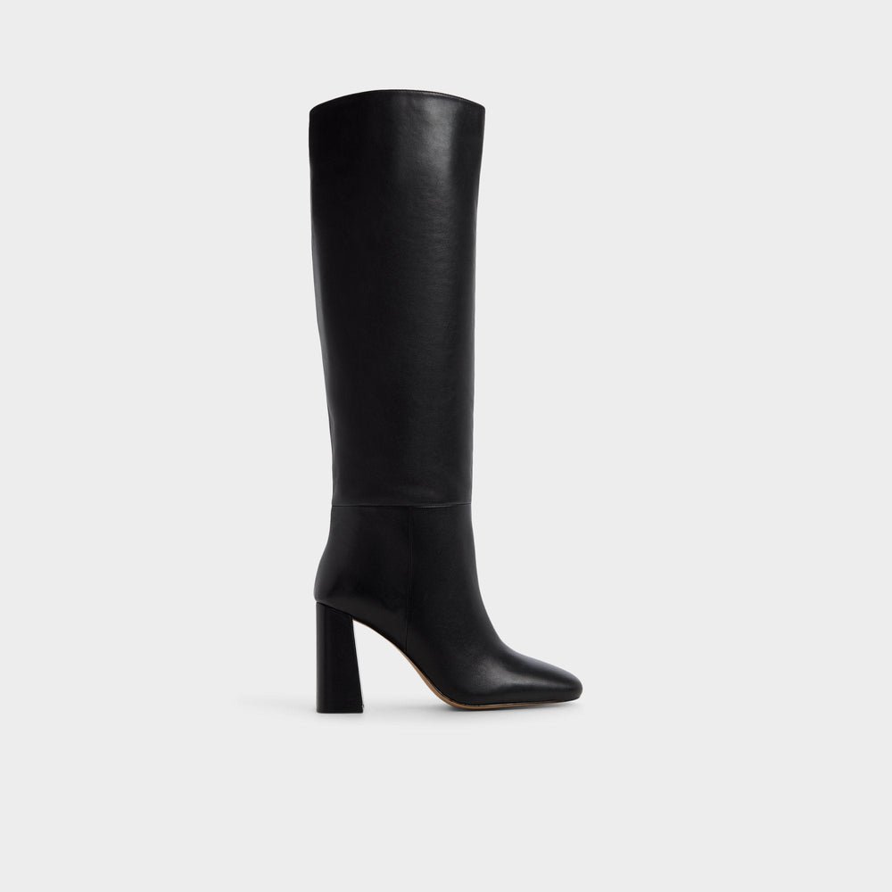 Aldo Helana in Black - Knee-high boot, Block heel