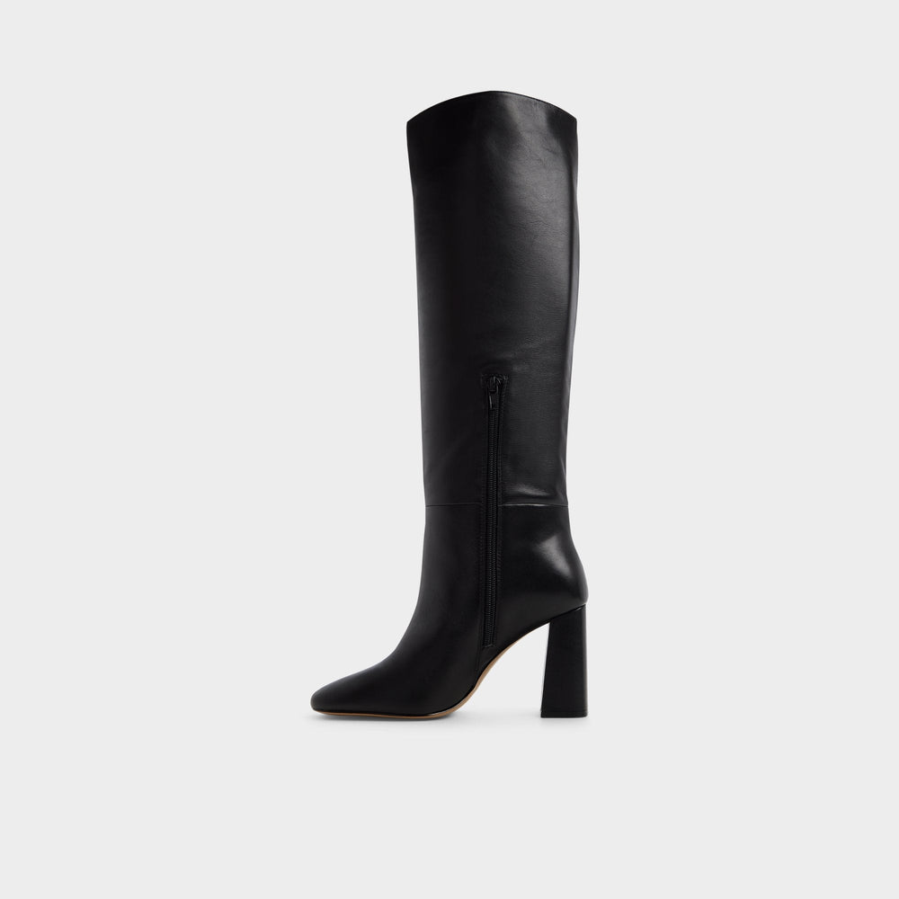 Aldo Helana in Black - Knee-high boot, Block heel