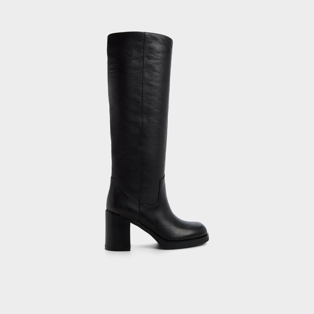 Aldo Juny in Black - Knee-high boot, Platform