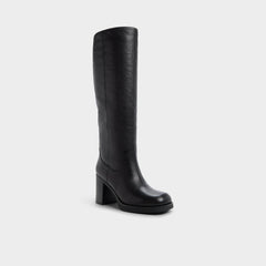 Aldo Juny in Black - Knee-high boot, Platform