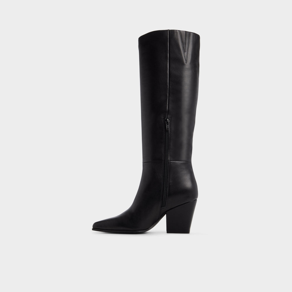 Aldo Kaelya in Black - Knee-high boot, Block heel