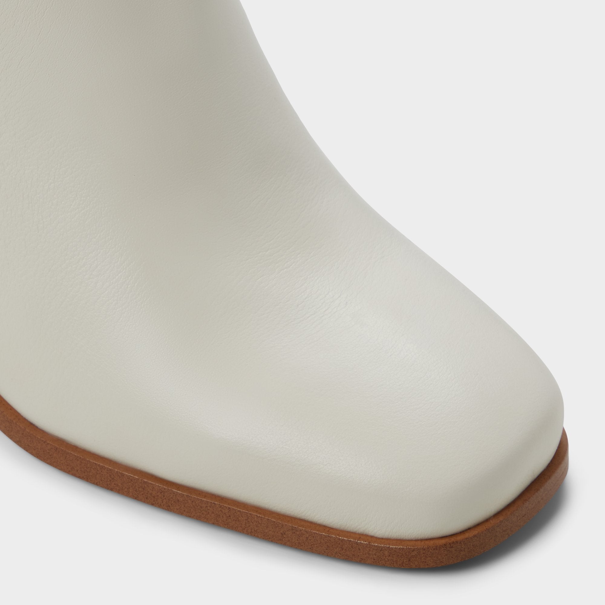Aldo Elyze in White Bone - Knee-high boot, Block heel