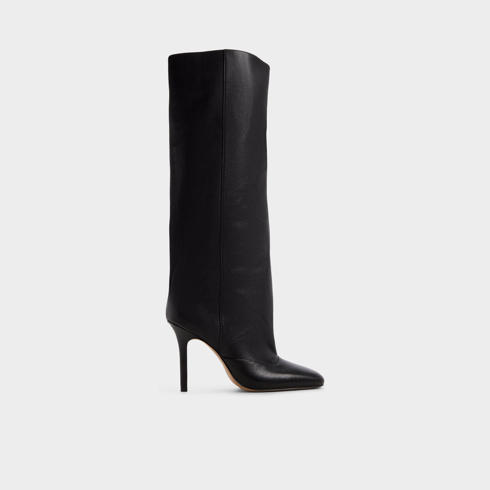 Aldo Aleena in Black - Knee-high boot, Stiletto heel