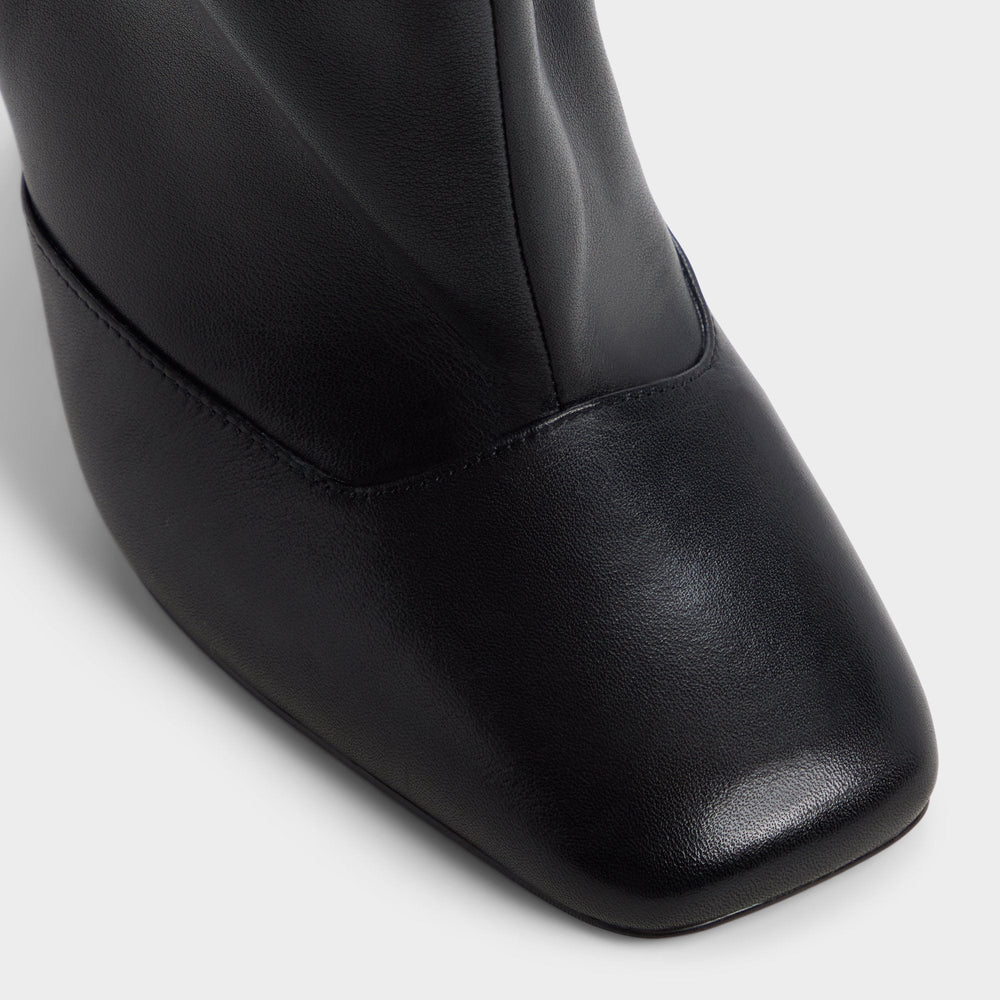 Aldo Aleena in Black - Knee-high boot, Stiletto heel