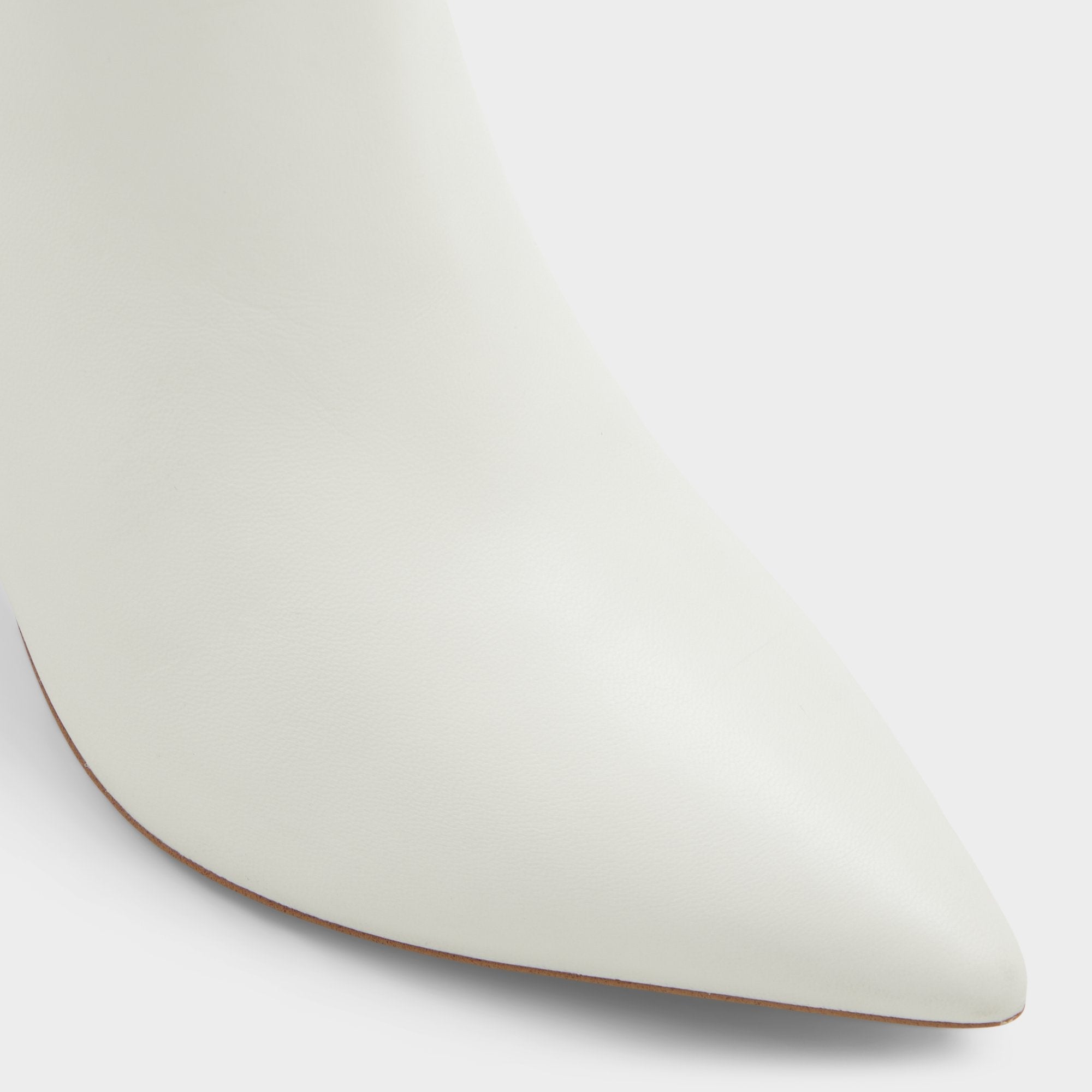 Aldo Laroche White/Bone Women's Tall Boots - Knee-high boot, Stiletto heel