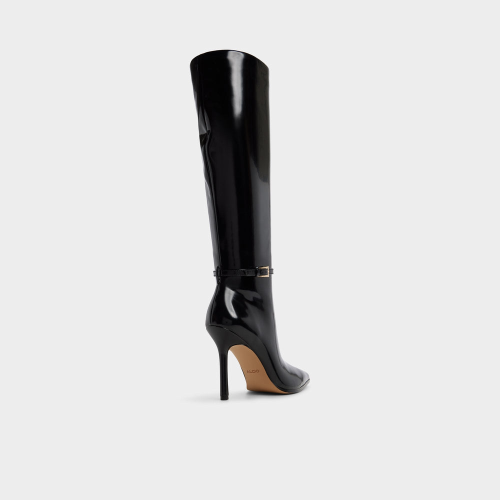 Aldo Maellie in Black - Knee-high boot, Stiletto heel